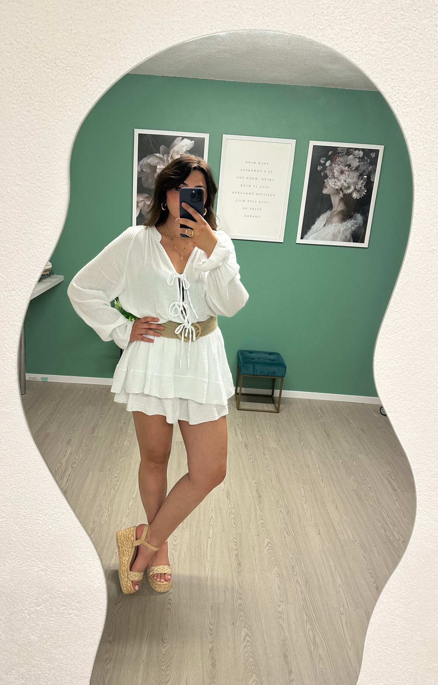 COMBISHORT MYKONOS - BLANCHE
