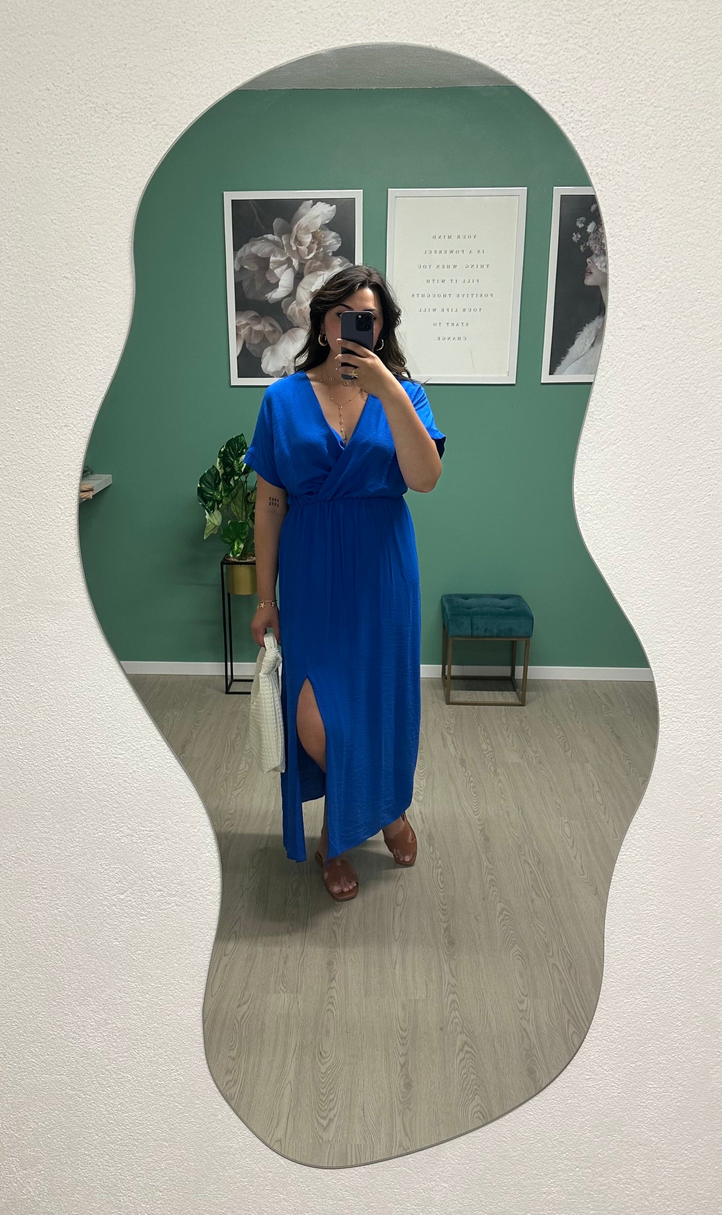 ROBE ALIX - BLEU