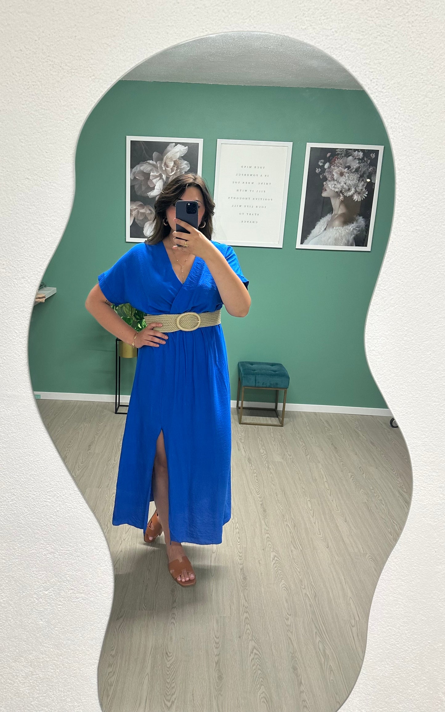 ROBE ALIX - BLEU