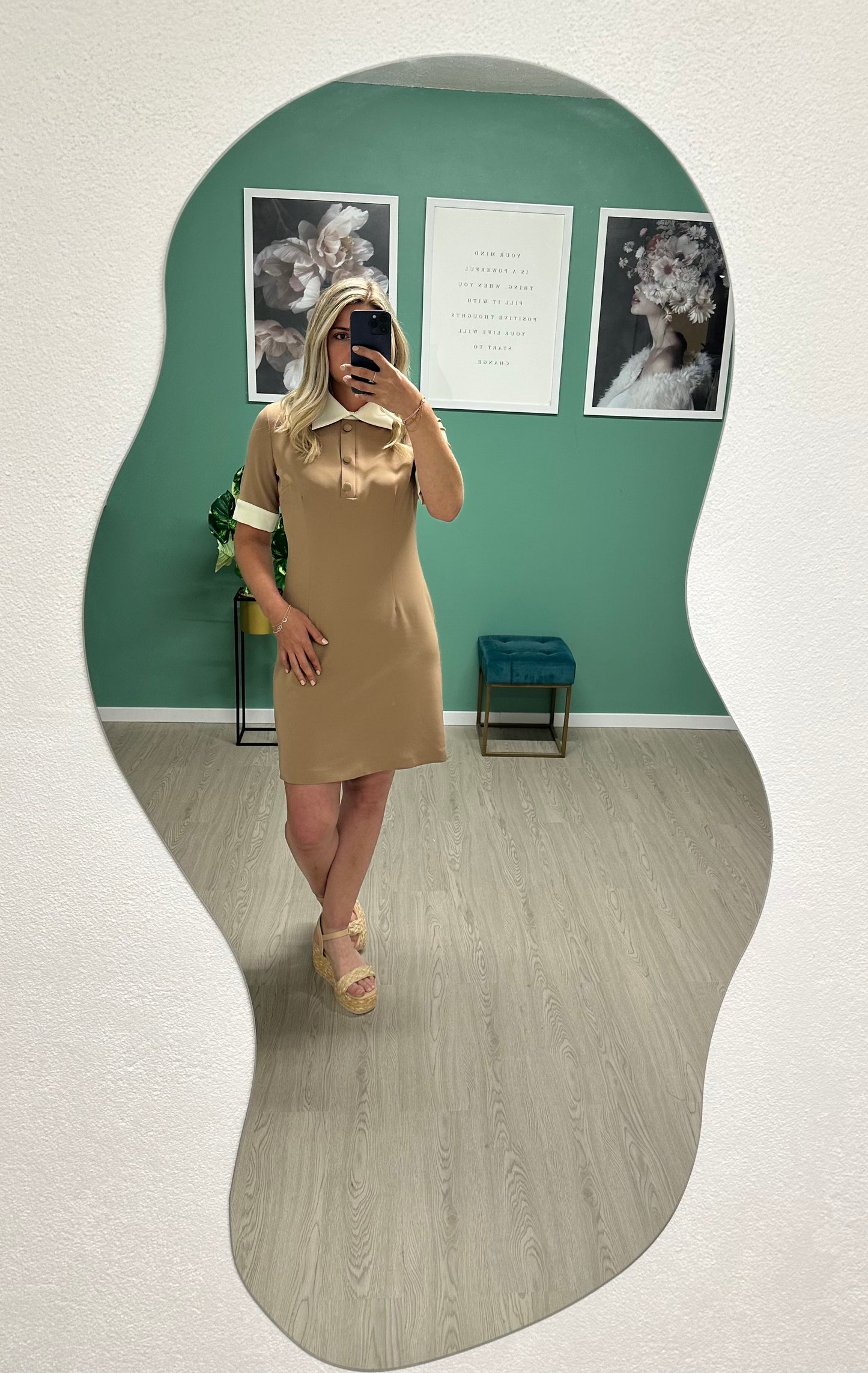 ROBE GARANCE - BEIGE