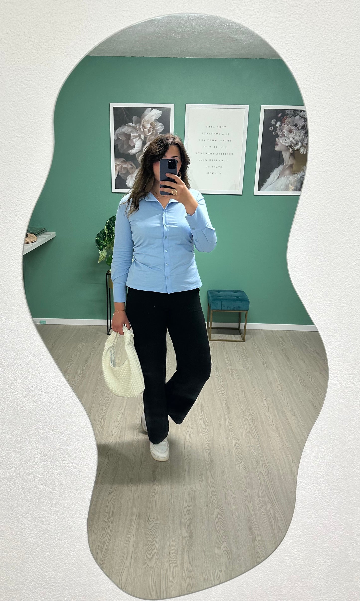 CHEMISE KATELL - BLEU