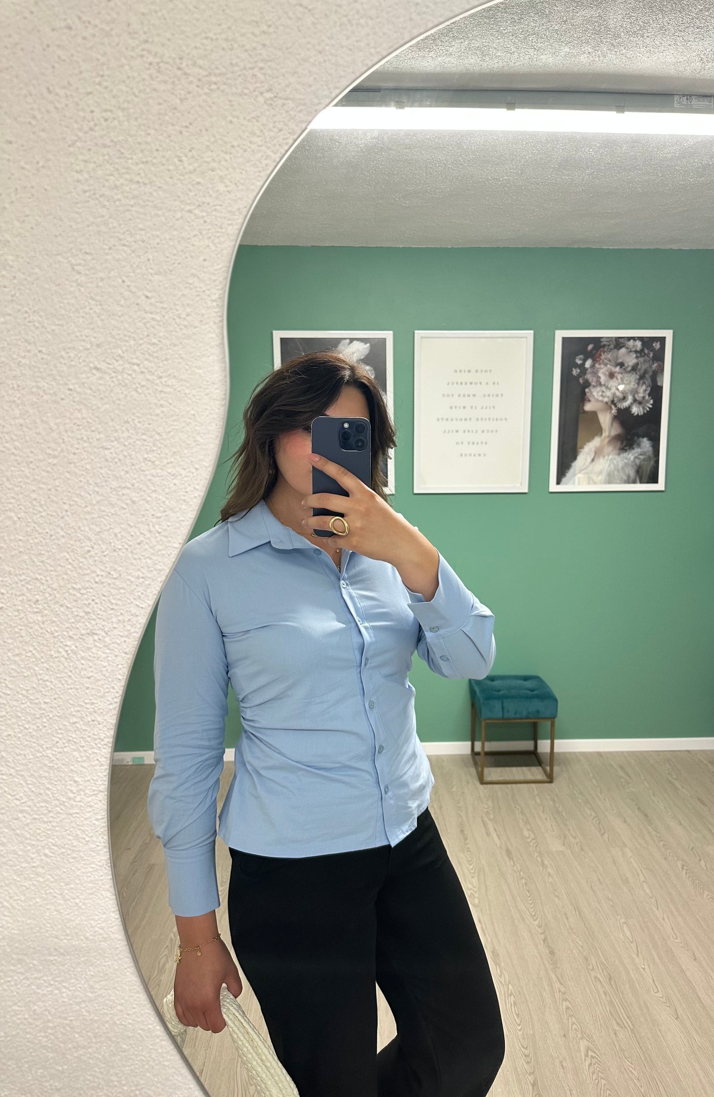 CHEMISE KATELL - BLEU