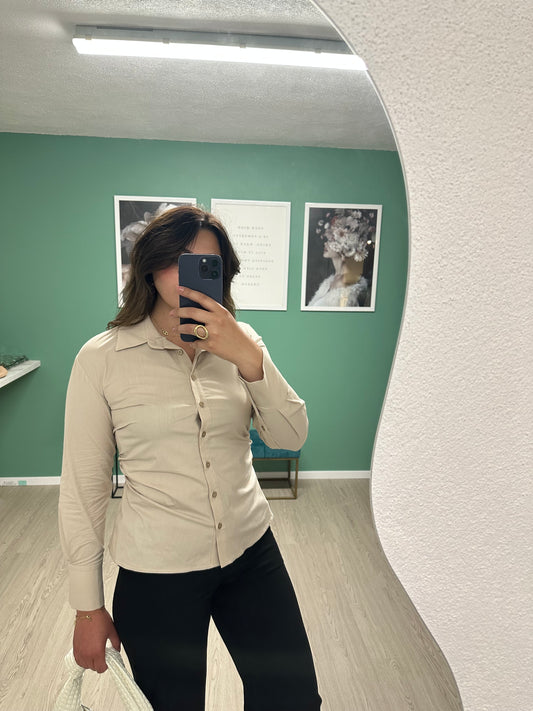 CHEMISE KATELL - BEIGE