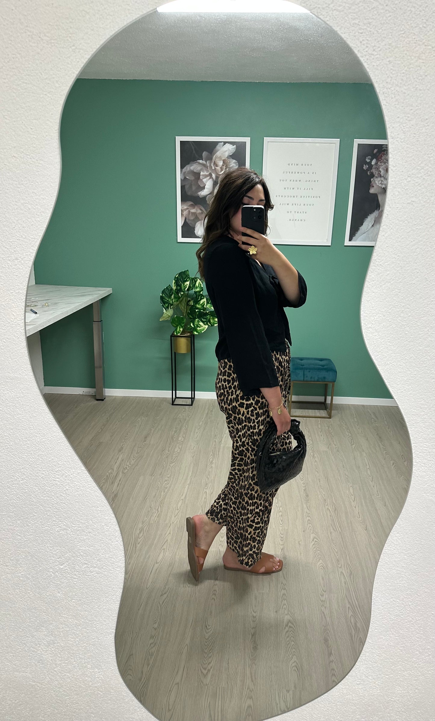 PANTALON LÉOPARD