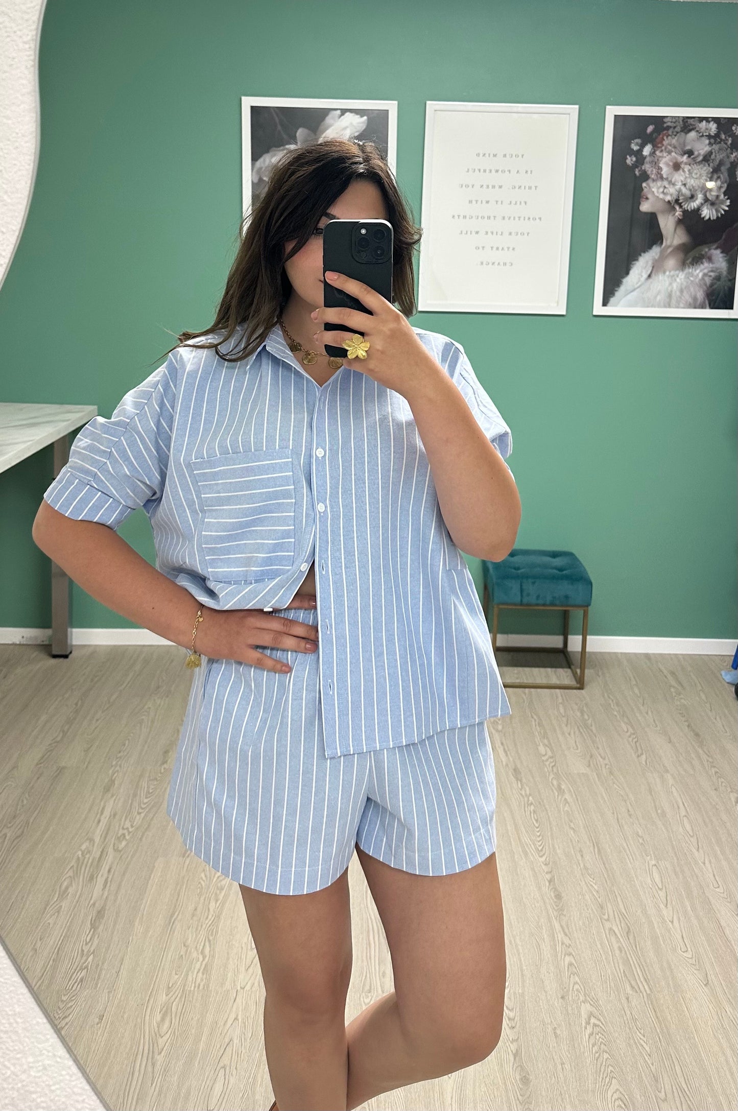 CHEMISE NOAH - BLEU