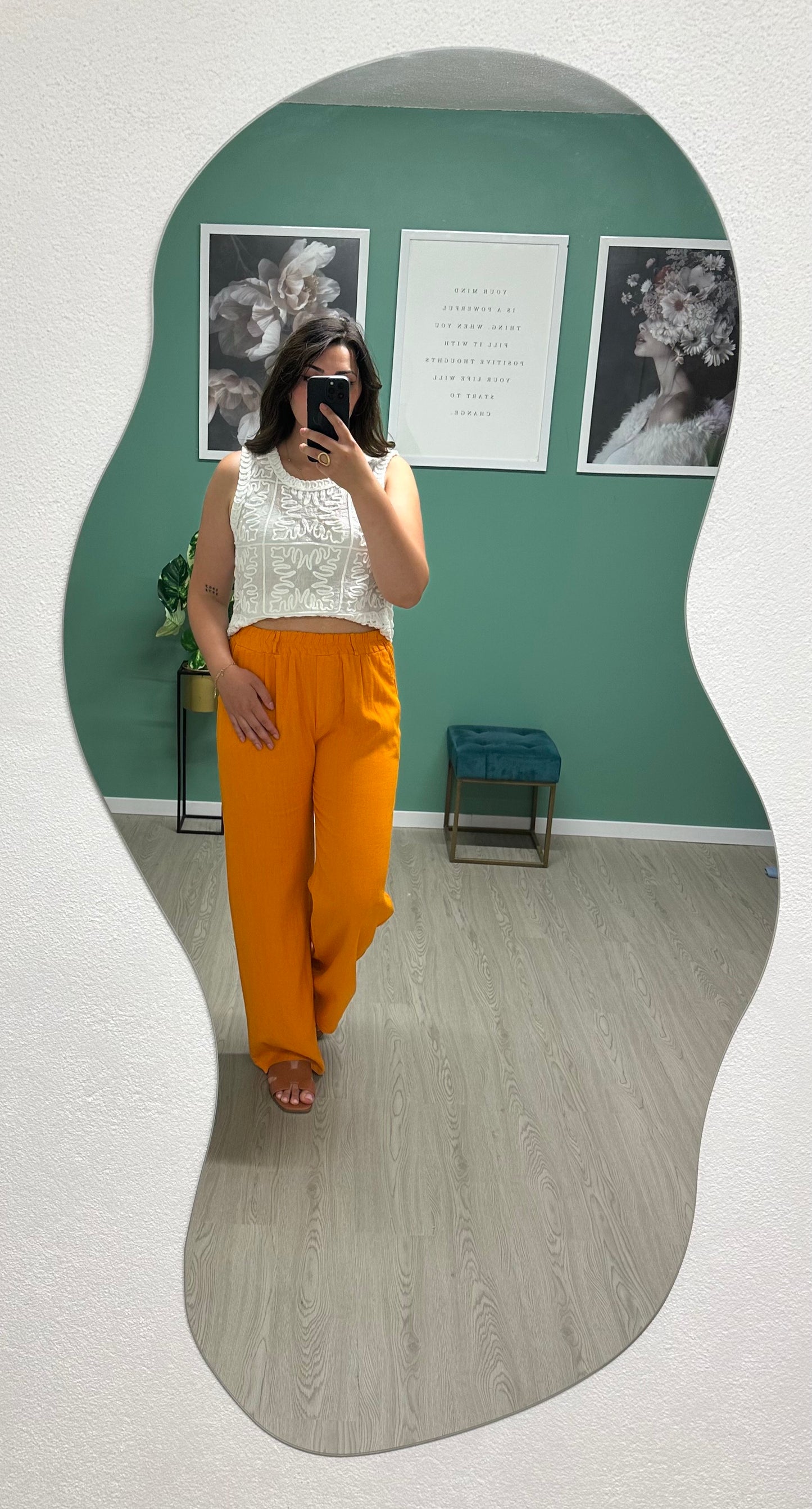 Pantalon ALMA - Orange