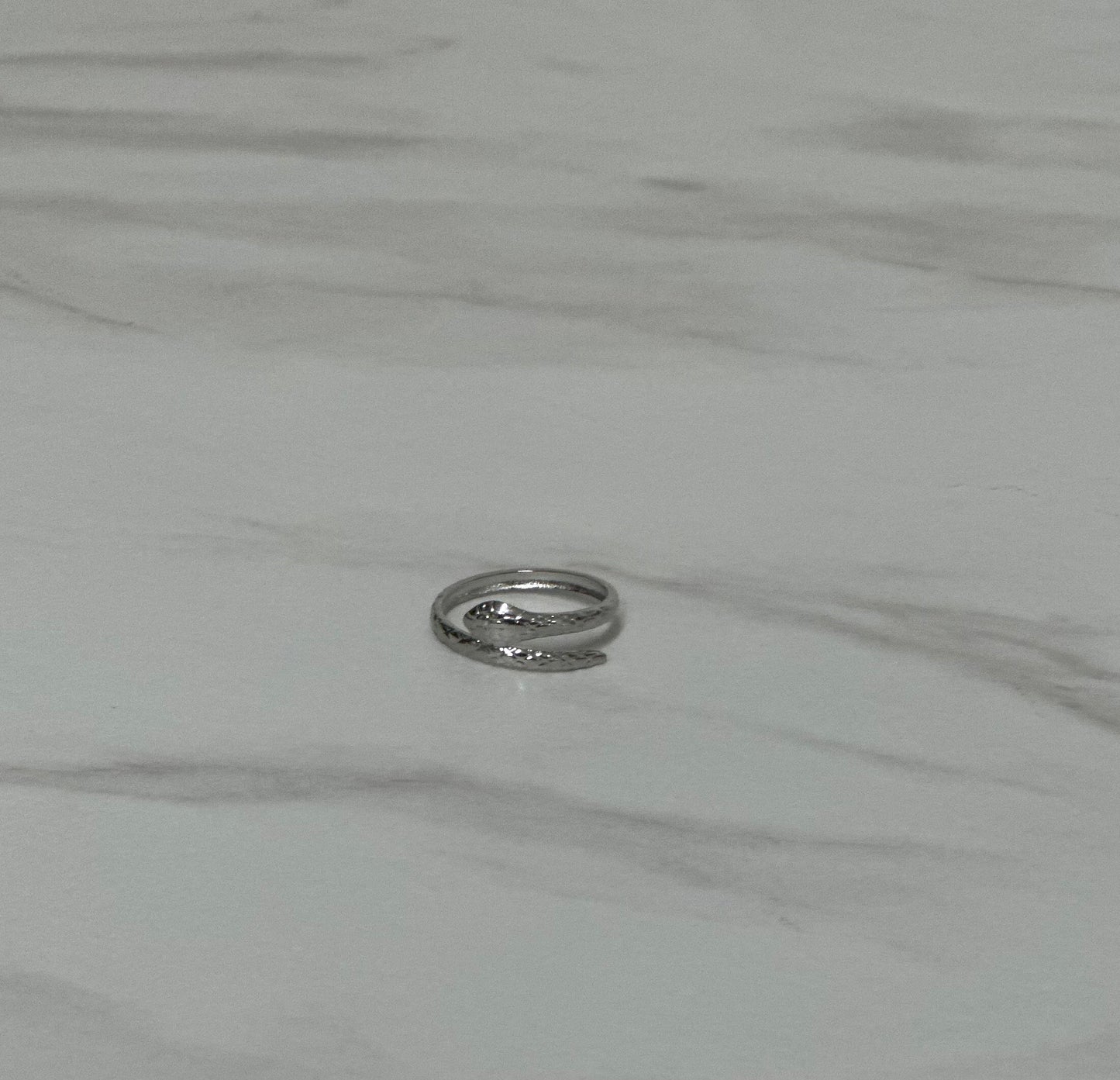 BAGUE MÉDUSA - ARGENTÉE