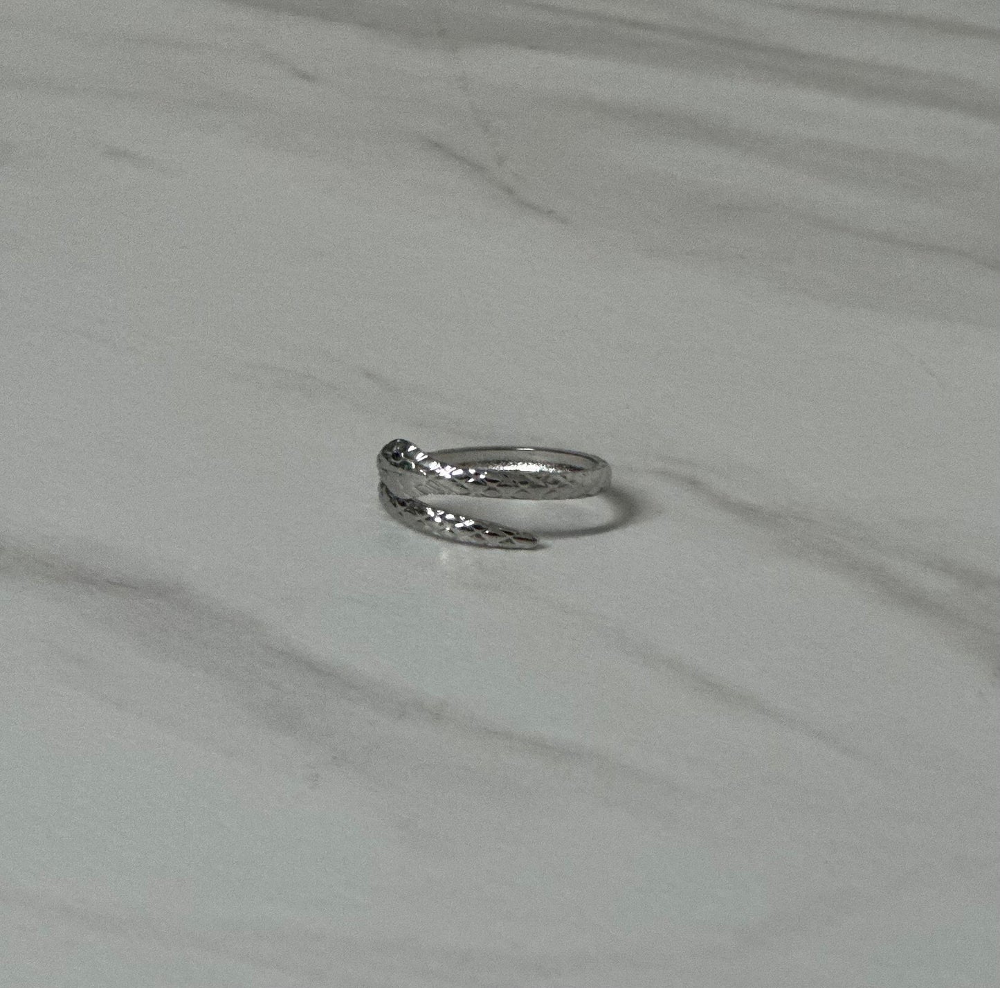 BAGUE MÉDUSA - ARGENTÉE