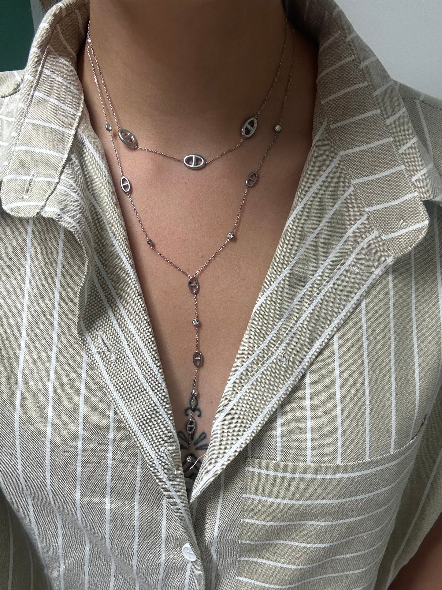 COLLIER EVA - ARGENTÉ