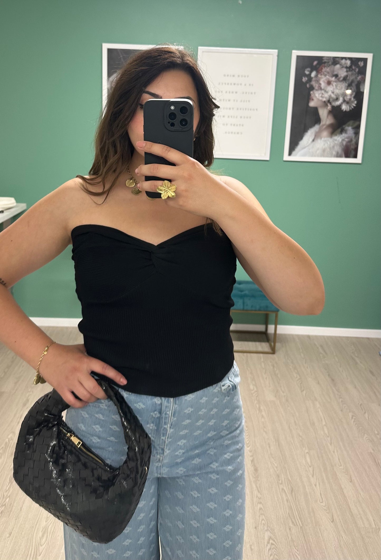 BUSTIER ROMY - NOIR