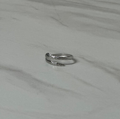 BAGUE MÉDUSA - ARGENTÉE
